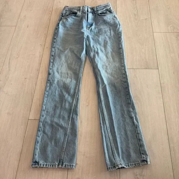 Free people slim straight women jeans size 26 - Picture 1 of 10